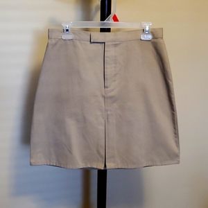 🎈3 FOR $10.  School Uniform khaki Skirt.  Sz 18 (Girls).  EUC!!